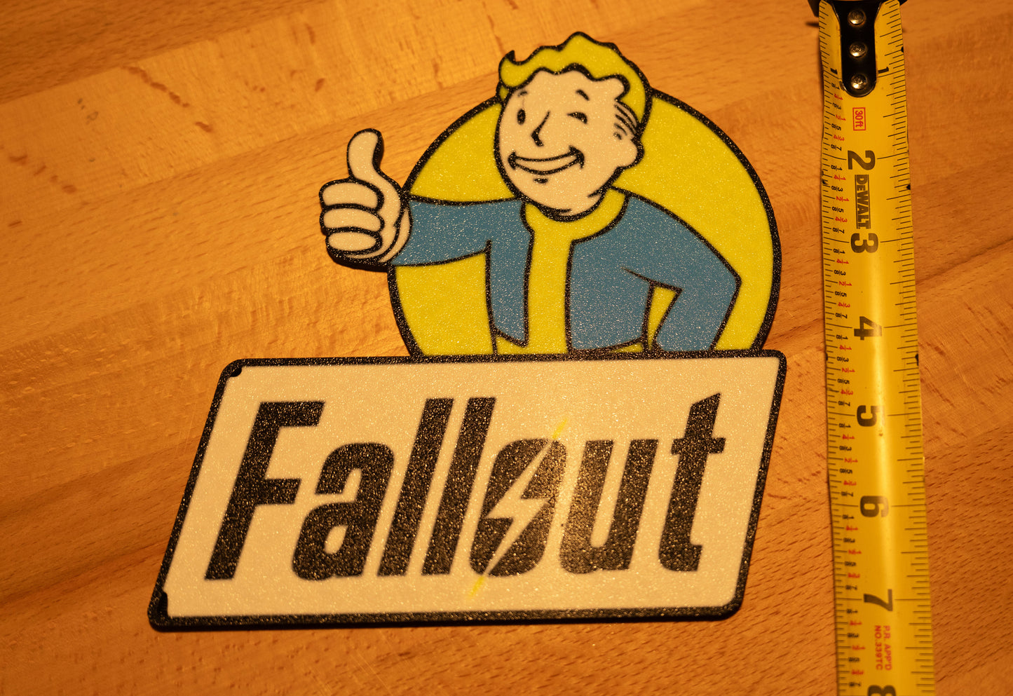 Fallout Vault Boy Sign